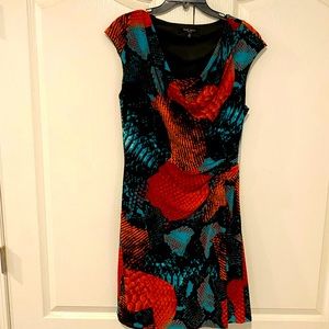 Nine West size 10 cowl neck dress